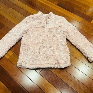 Girls Pink Sherpa Size 12